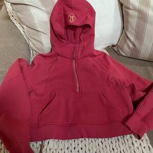 Lululemon Scuba Hoodie, berry size XS/S